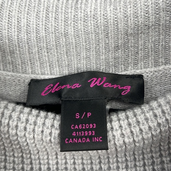 ELENA WANG Cowlneck Sweater - Picture 5 of 6